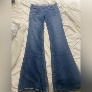 GAP Low Rise '70s Flare Jeans with Washwell